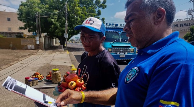 Cuarenta y ocho comerciantes informales fueron censados por la Alcaldía de Maracaibo