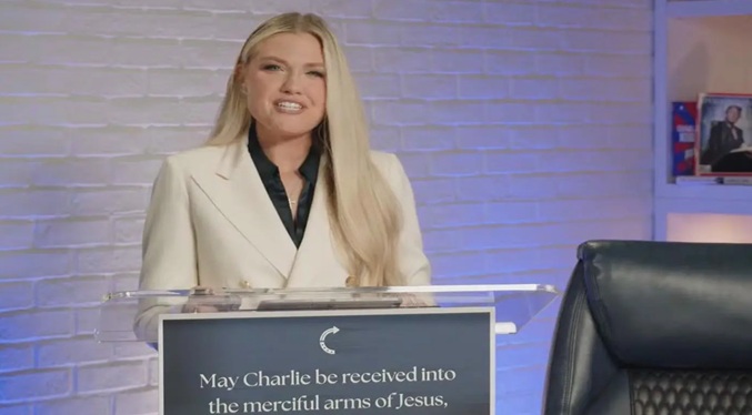 La viuda de Charlie Kirk asume la dirección de Turning Point USA, la empresa de su marido