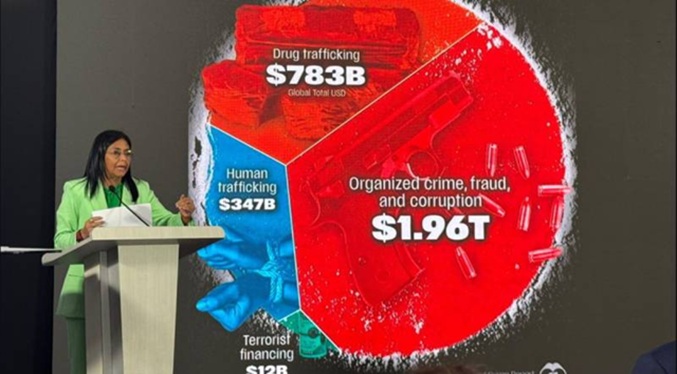 Venezuela señala a Estados Unidos como «el centro mundial de lavado del narcotráfico»