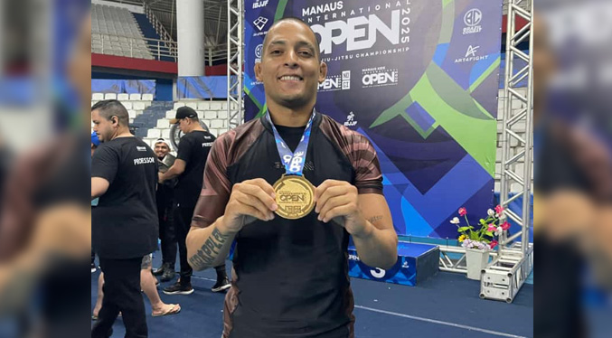 Diego Silva es campeón en el Manaus International Open IBJJF Jiu-Jitsu Championship 2025