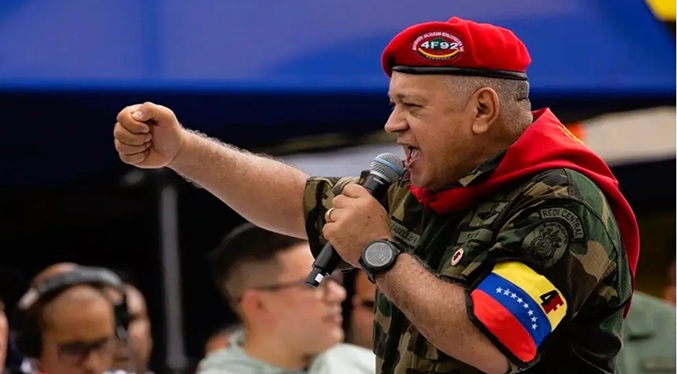 Ministro Cabello llama a la «defensa implacable» de Venezuela ante «amenazas» de EEUU