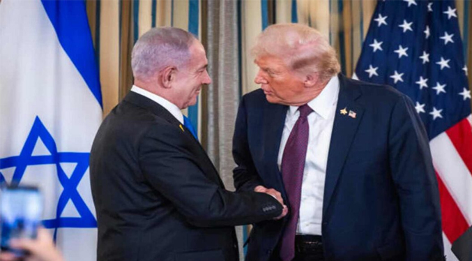 Netanyahu asegura que no acordó con Trump el establecimiento de un Estado Palestino