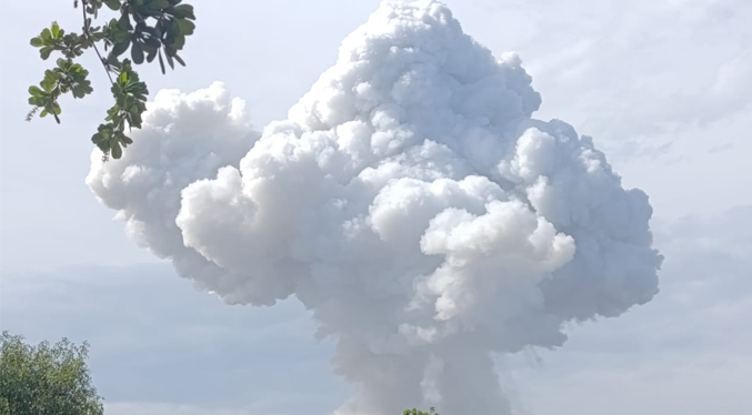 Explosión en el sur de Maracaibo