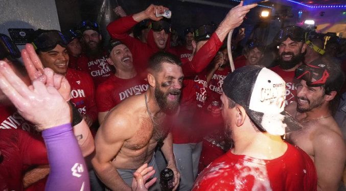 Filis aseguran segundo título consecutivo del Este de la Liga Nacional