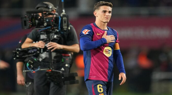 Barcelona perderá a Gavi por 4 o 5 meses por lesión