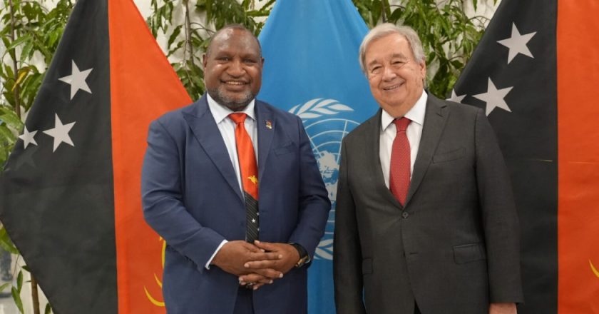 La “valiente acción climática” de Papúa Nueva Guinea recibe elogios de Guterres