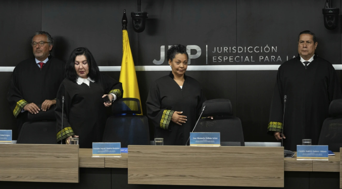Tribunal de Paz de Colombia emite primera sentencia contra cúpula ex FARC por miles de secuestros