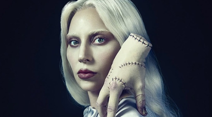 Revelan primer vistazo de Lady Gaga como Rosaline Rotwood para Merlina
