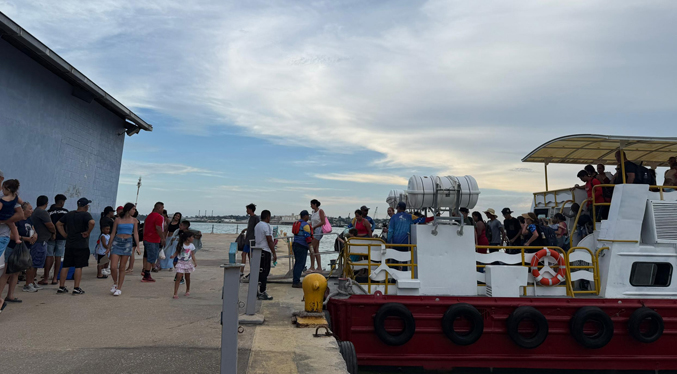 Paseos cargados de cultura e historia ofrece turismo lacustre desde el Terminal Hugo Chávez Frías