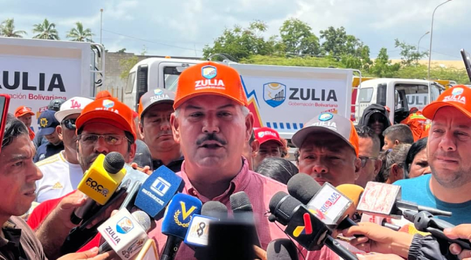 Gobernador Caldera inicia labor del nuevo sistema de recolección de desechos sólidos en el oeste de Maracaibo