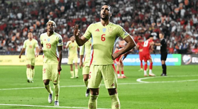 Mikel Merino comanda la goleada de España sobre Turquía