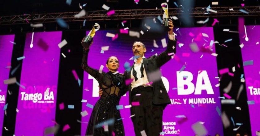 Una pareja argentina gana el Mundial de Tango en Buenos Aires