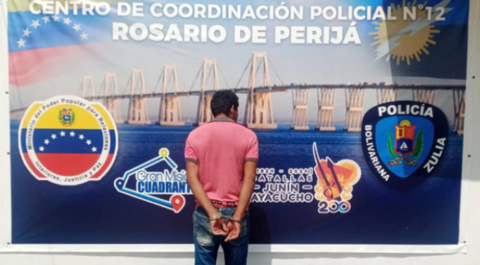 Cpbez lo captura por agresiones contra su hermana en La Villa del Rosario