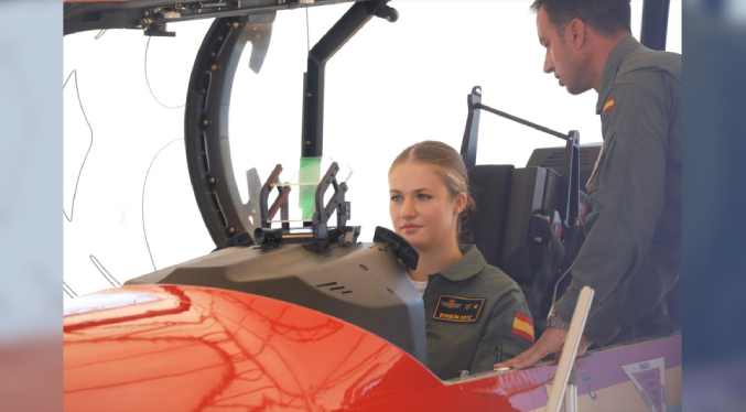 La princesa Leonor inicia su último año de formación militar en la Academia del Aire