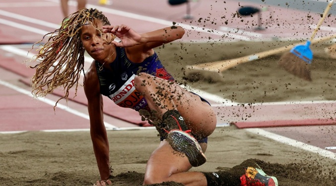 Yulimar Rojas gana la medalla de bronce en la final de salto triple femenino