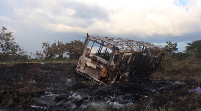 Identifican a 10 de las 11 víctimas del siniestro de autobús en Bolívar