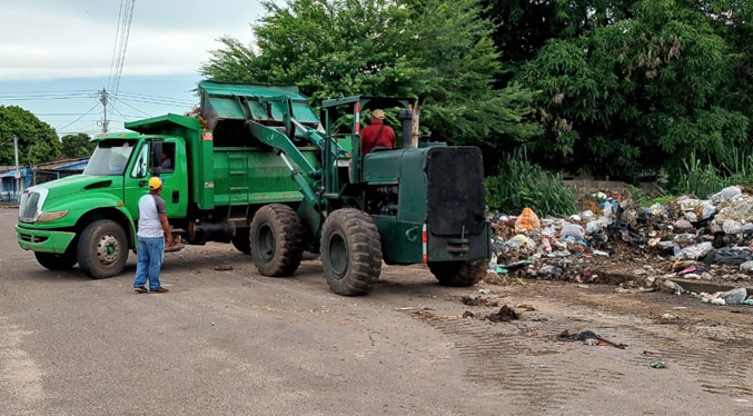 Limpieza de terreno en el Sector Ceiba Mocha de Machiques de Perijá