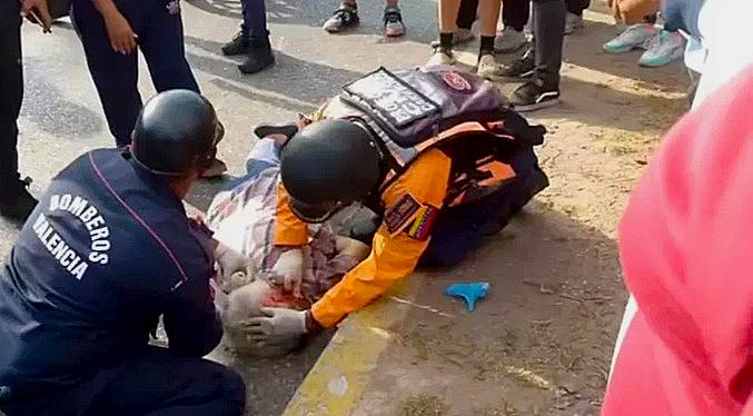 Abuela de 90 años resulta herida tras ser arrollada por un motorizado