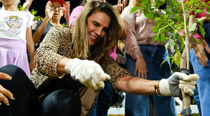 Ana Clara de Di Martino: “Nuestra gestión recupera plazas y arboriza la ciudad”