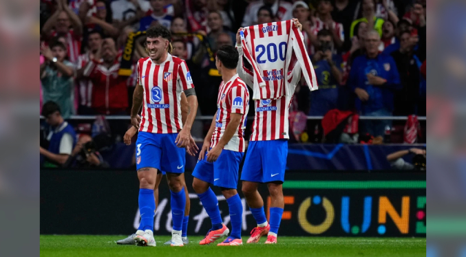 Griezmann llega a 200 goles con el Atlético de Madrid en la Champions