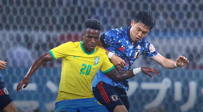 Japón vence a Brasil por primera vez con remontada en amistoso