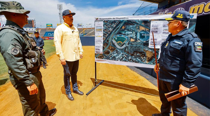Caldera entrega espacios recuperados en el Estadio Luis Aparicio “El Grande”