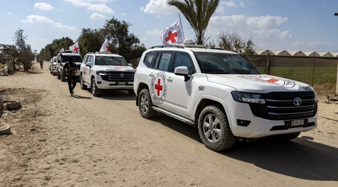 La Cruz Roja se dirige al norte de Gaza para recibir más cuerpos de rehenes de Hamás