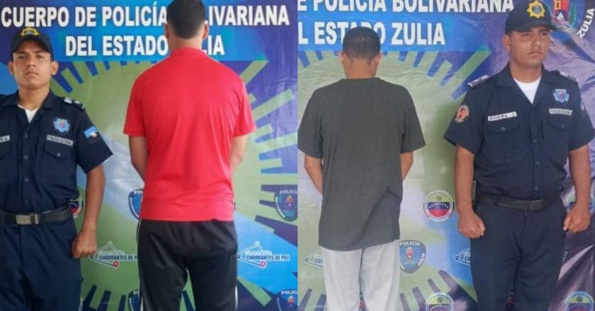Capturan a dos involucrados en violencia contra la mujer en Maracaibo