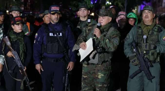 Cabello: «El pueblo venezolano está movilizado y preparado ante cualquier ataque»