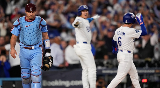 Los Dodgers avanzan de ronda y dejan a los Phillies en el camino