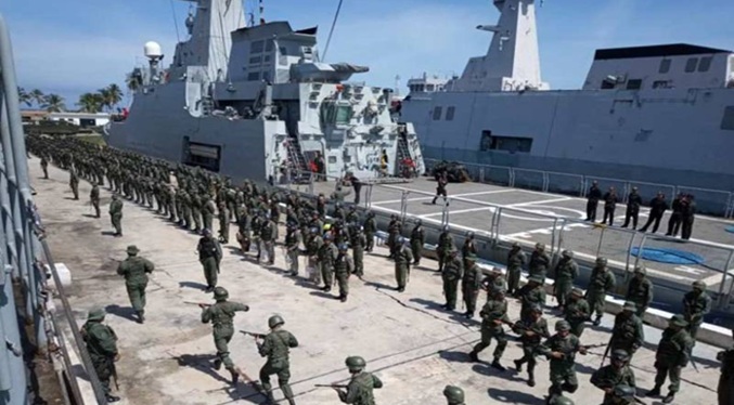 Venezuela realiza ejercicios sobre la hipótesis de una «agresión militar» de EEUU