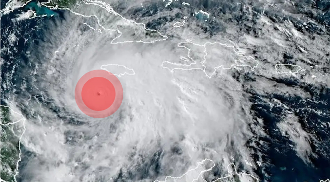 Huracán Melissa podría afectar a 1,5 millones de personas en Jamaica