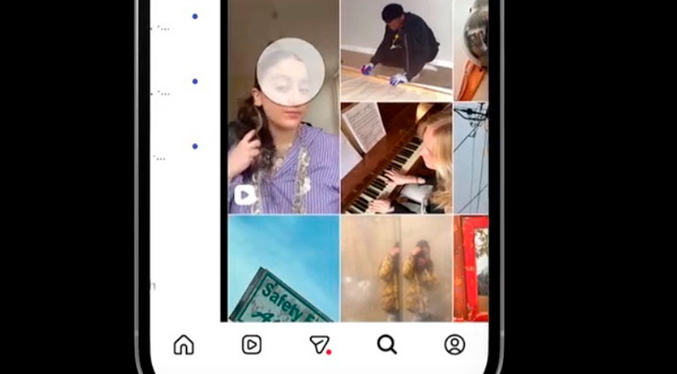 Instagram reorganiza sus pestañas para priorizar reels y mensajes directos