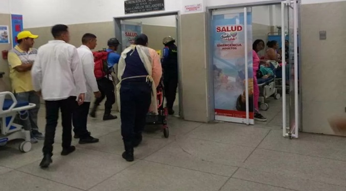 Cuatro personas resultan afectadas por intoxicación en un liceo de Barinas