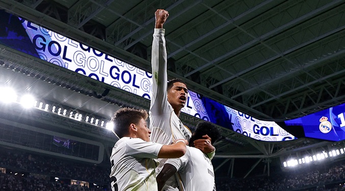 Bellingham anota para el triunfo de Real Madrid ante la Juve