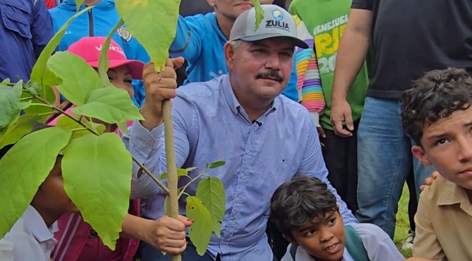 Zulia se suma a la Jornada Nacional de Reforestación con la siembra de siete mil árboles