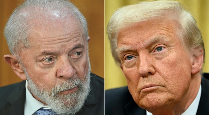 Lula mantiene una conversación «amistosa» con Trump y pide revisar las sanciones a Brasil