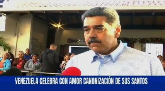 Nicolás Maduro: «El papa Francisco hizo justicia»