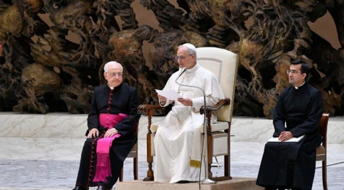 Papa León XIV pide seguir ejemplo de santidad de José Gregorio Hernández y Madre Carmen