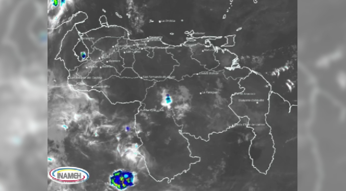 Inameh pronostica lluvias en Zulia para la noche de este martes