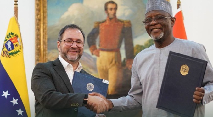 Venezuela y Níger firman un acuerdo de cooperación para construir un «futuro compartido»