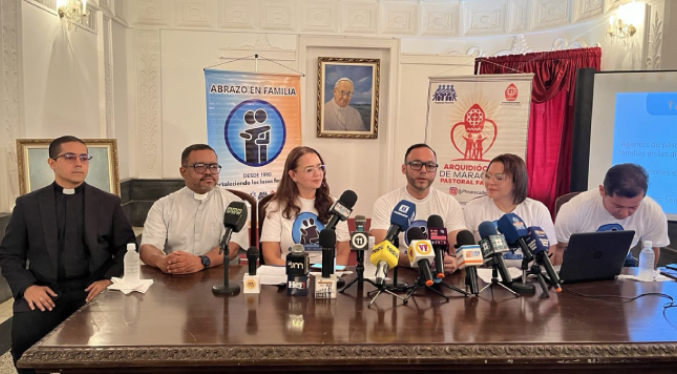 Arquidiócesis de Maracaibo presenta temas y actividades de la campaña El abrazo en familia