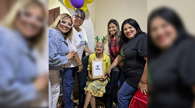Casa de Abrigo Hermanos Pulgar recibe un agasajo por el Día Internacional del Adulto Mayor