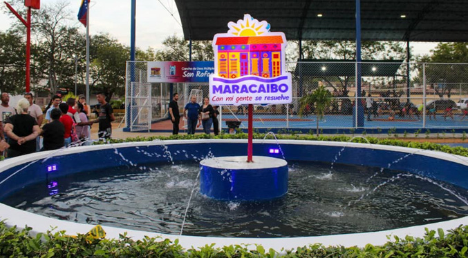 Alcaldía de Maracaibo recupera y entrega tres plazas en tres parroquias