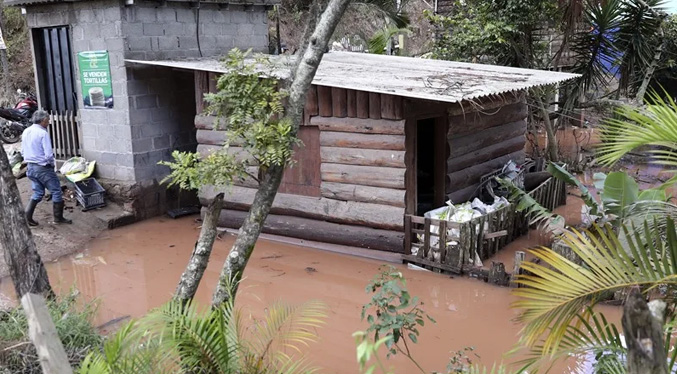 Las lluvias en Honduras dejan 16 muertos y 34 mil 073 afectados desde finales de septiembre