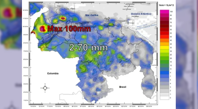 Pronóstico de cielos nublados y lluvias para este 4-Oct