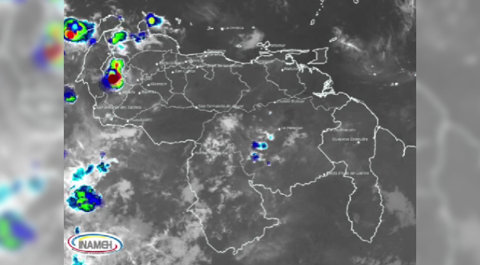 Inameh pronostica lluvias en varias regiones del país