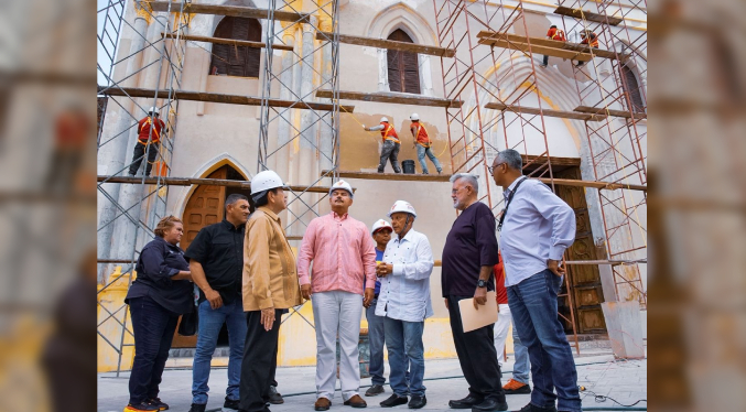 Con la intervención del Convento San Francisco de Asís inicia la restauración del casco histórico de Maracaibo