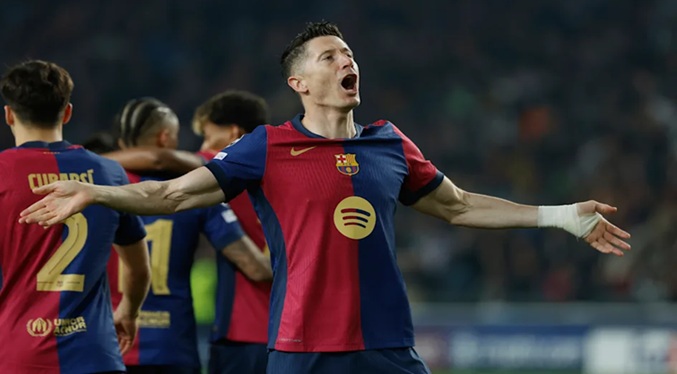 El Barcelona celebra la vuelta a casa con contundencia