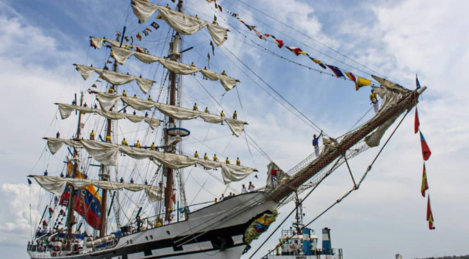 Buque Escuela Simón Bolívar regresa a Maracaibo